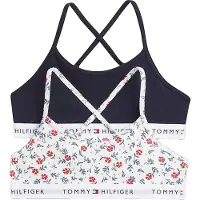 Tommy Hilfiger Underwear Soutien azul escuro / vermelho vivo / branco
