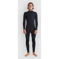 Quiksilver Fato De Neoprene De Manga Comprida Com Fecho No Peito E Session 5/4/3 Mm