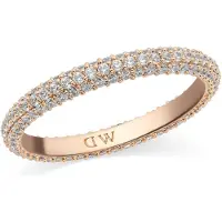 Daniel Wellington Anello Bronzo Pavé Zirconi Cubici Dw0040169 56 Mm — Anello