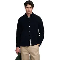 Superdry para homem. M4011044A Camisa Classic Needle azul-marinho (XL), Casual, Veludo, Manga comprida