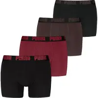 Puma Boxers 'EVERYDAY' castanho / vermelho / preto