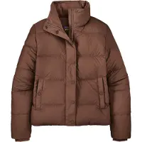 Patagonia - Casacos mulher - W's Silent Down Jkt Berm Brown para Mulher - Tamanho XS - Castanho