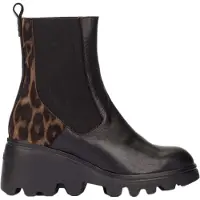 Wonders para mulher. G-7032_5738_10888 Botins de Pele Toronto 34 Preto (36), Couro, Plano, Nenhum, Casual