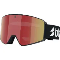 Bliz - Máscaras ski - G001 Matte Black Brown w/ Red Multi para Unissexo - Preto