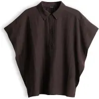 Opus Blusa 'Festelle' chocolate