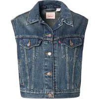 Levi's Colete 'SHRUNKEN 90S' azul escuro