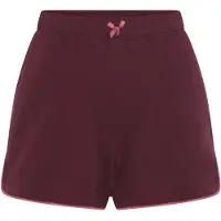 LASCANA Calças de pijama vermelho vinho / púrpura