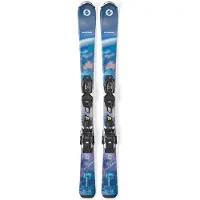 Blizzard - Packs (skis + fixações) - Anomaly JR + FDT JR 7 2027 para criança - Tamanho criança 150 cm - Azul