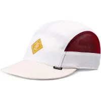 Djinns Boné 'FineFine' amarelo dourado / vermelho vinho / offwhite