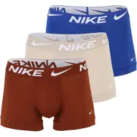Nike Underwear Boxers 'Everyday Essential' creme / azul / castanho ferrugento / branco