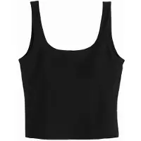 Aim'n Top desportivo 'Shimmer' preto