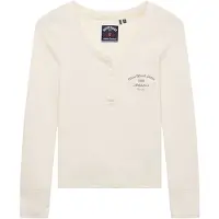 Superdry Camiseta De Manga Comprida Athletic Button Down