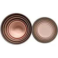Scandinavian Collection Conjunto De Tigelas 850 Ml 1.2 L 2.2 L 3.1 L 4.7 L