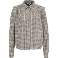 We fashion Blusa creme / cinzento / antracite