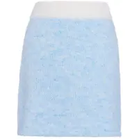 MyMo Pop Saia azul claro / branco