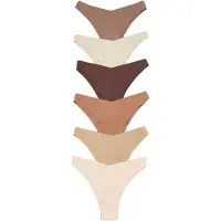 Trendyol Cueca bege / creme / chocolate / mocha