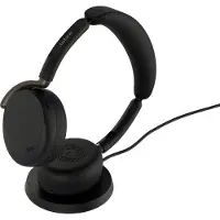 Jabra Fone De Ouvido Com Microfone Evolve3 65 Flex Uc Link 390a + Wlc
