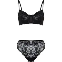 Trendyol Conjuntos de lingerie preto