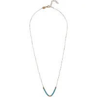 Alisia Collana Placcata Oro Con Turchese E Madreperla Al4989.01.000 — Collana