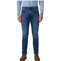 Hackett para homem. HM212696 Calças de ganga azuis de corte clássico (32/34), Azul, Casual, Algodão, Denim