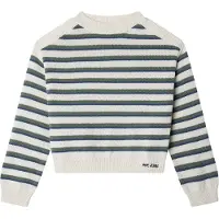 Pepe Jeans para menina. PG7000006 Camisola Beck azul (14años= 164cm), Branco, Casual, Algodão, moda infantil