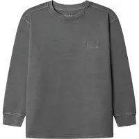 Pepe Jeans para menino. PB5000028 T-shirt Telmo cinzenta (8años= 128cm), Casual, Cinza, Algodão, Manga comprida, moda infantil