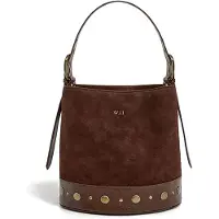 Pepe Jeans para mulher. PL0300015 Saco castanho Kiara Soho (OSFA), Marrom, Casual, Pele