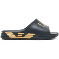 EA7 para homem. 7X000356_AF18618 Chinelos Crusher Distance preto (44), Plano, Nenhum, Beachwear