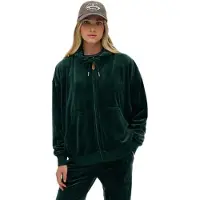 Superdry Moletom Com Fecho Country Club Velour