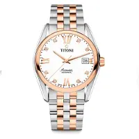Titoni Relógio 83909srg-063 Automatic 3 Atm 38.5 Mm