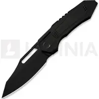 We Knife Navalha Bogey, Black Titanium, Black Stonewash