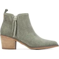 Refresh para mulher. 17515103-AQUA Botins 175151 verde (37), 3 a 5cm, Zíper, Casual