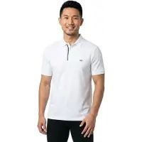 Armani Exchange para homem. XM002067AF10366U0009 Camisa pólo branca (L), Branco, Casual, Algodão, Manga curta