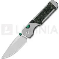 Kizer Cutlery Navalha Militaw 315 M390, Jungle Wear FatCarbon & Black Aluminum, Satin