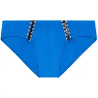 Emporio Armani para homem. EM000570_AF20426 Calcinhas azuis de praia (S), Azul, Beachwear, Náilon