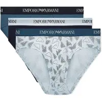 Emporio Armani para homem. EM000256_AF20671 Conjunto 3 cuecas Dia azul, marinho (L), Homewear, Algodão