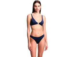 Emporio Armani para mulher. EW003390_AF20255 Biquíni Lurex marinho (M), Beachwear, Poliamida
