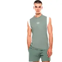 EA7 para homem. 7M001527_AF22175 T-shirt verde Tennis Pro (XXL), Esportivo, Sintético, Sem mangas / correias