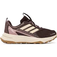 Adidas Sapatilha de corrida 'TRACEFINDER 2' cappuccino / castanho escuro / malva