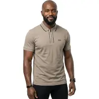 BOSS para homem. 50555698 Pólo Active slim fit verde (XXL), Casual, Algodão, Manga curta