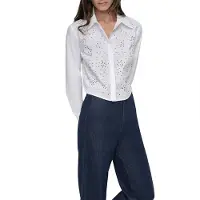 DKNY Blusa De Manga Comprida Dw3500006