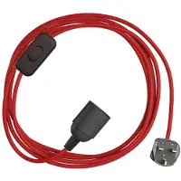 Creative Cables Porta-lâmpada Com Cabo Snakebis E14
