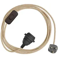 Creative Cables Porta-lâmpada Com Cabo Snakebis Shade Ready E27