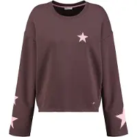 Key Largo Sweatshirt ' CELEBRITY ' castanho / rosa