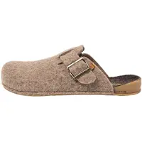 El naturalista unisex. 2NA6811IX005_012 Tamancos de Couro Na68 Home marrom (36), Plano, Nenhum, Homewear, Poliéster reciclado