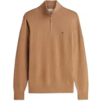 Tommy Hilfiger Suéter Com Meia-zíper Pima Org Ctn Mock
