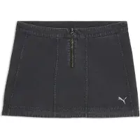 Puma Saias curtas FUTURE..ARCHIVE Washed Twill Skirt mulheres - Preto - EU L