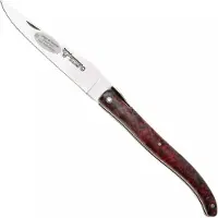 Laguiole En Aubrac Cosmos, Secret Garden Evergreen L0512UIHEVLSU, Sandvik 12C27, Tinted Elder Burl navalha, 12 cm