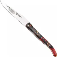 Laguiole En Aubrac Cosmos, Secret Garden Primrose L0512UIHPRLSU, Sandvik 12C27, Fire Elder Burl navalha, 12 cm