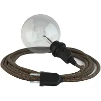 Creative Cables Cabo De Lâmpada Snake Zigzag Shade Ready 3m